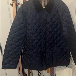 Burberry men’s jacket navy blue size large